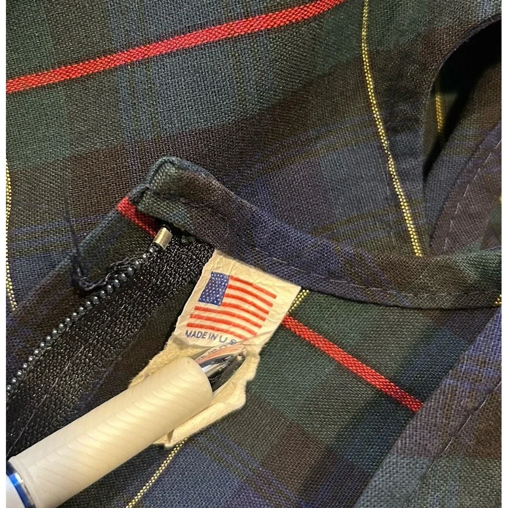 Vintage Plaid School Uniform‎ Dress Size 6X